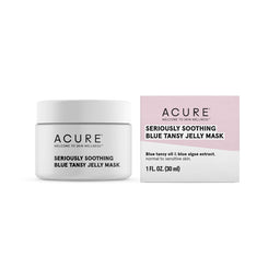 acure seriously soothing blue tansy jelly mask blue tansy oil and blue algae extract 30 ml
