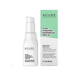 acure ultra hydrating watermelon seed oil cold pressed light texture vegan 30 ml