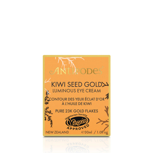 Antipodes contour des yeux éclat d'or à l'huile de kiwi végétarien 30 ml