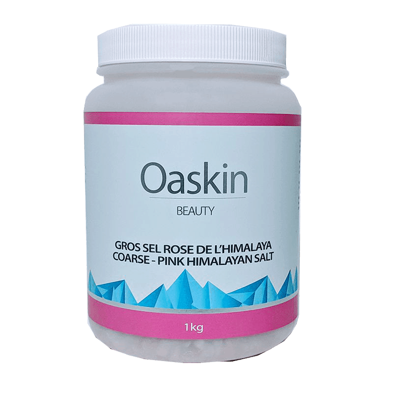 Oaskin Beauty Gros sel rose de l'Himalaya||Coarse - Pink himalayan salt