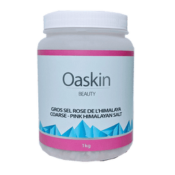 Oaskin Beauty Gros sel rose de l'Himalaya