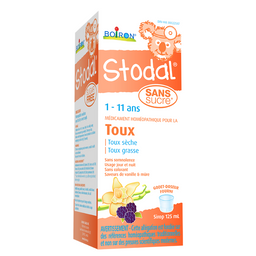 Stodal Sans Sucre Toux sèche - Toux grasse 1 -11 ans||Stodal Sugar Free Dry Cough - Wet Cough 1 - 11 years