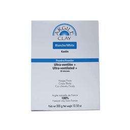 Clay kaolin white ultra-ventilated 20 microns