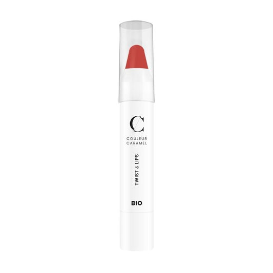 Couleur Caramel Twist & Lips Bio N°410 Corail