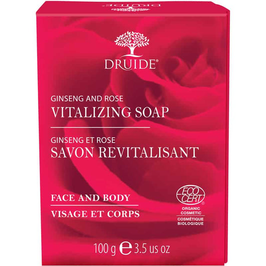 Savon Revitalisant - Ginseng et Rose||Vitalizing Soap - Ginseng and Rose