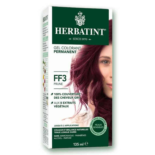 Permanent Haircolour gel - FF3 - Plum