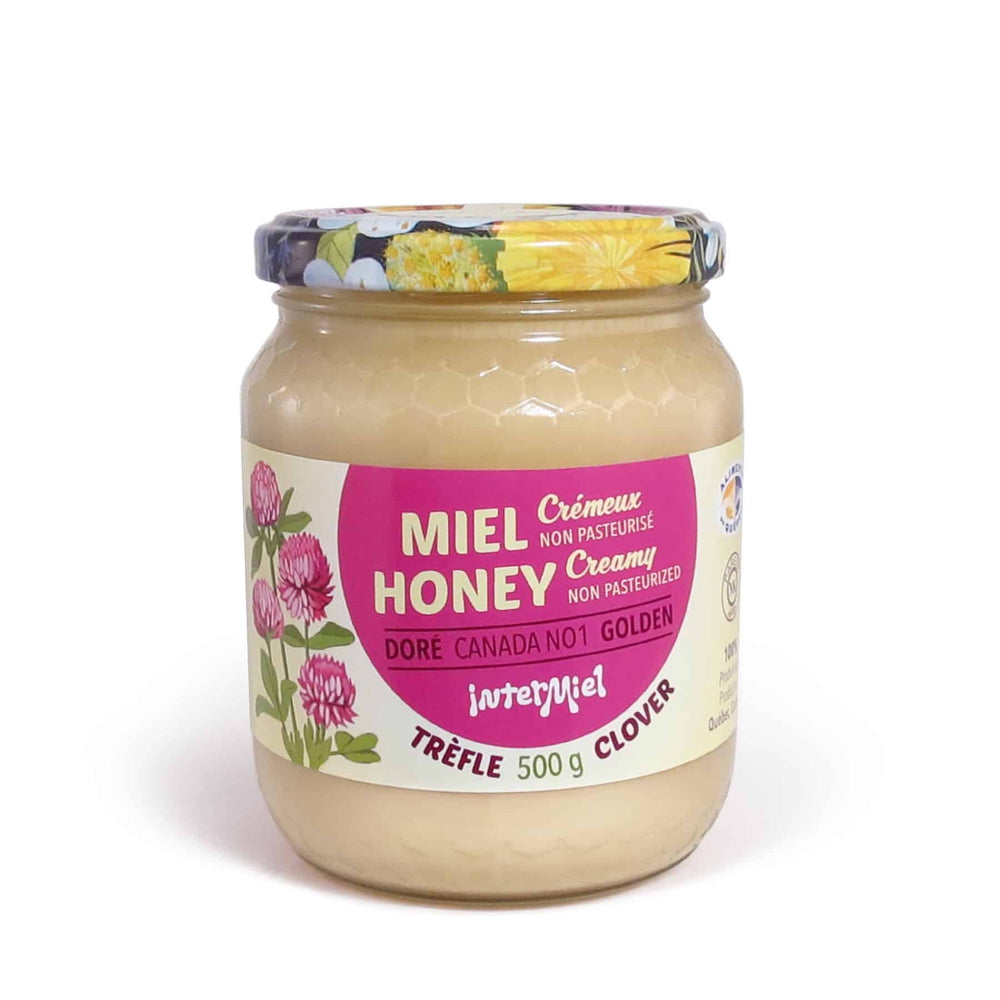 Miel de trèfle crémeux||Honey Creamy - Clover