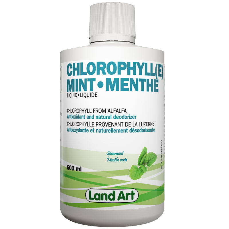 Land Art chlorophylle menthe liquide 500 ml