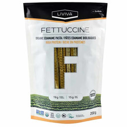 Fettuccine edamame biologiques||Organic edamame pasta - Fettuccine