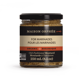 Old-Fashioned Mustard - Marinades - Organic