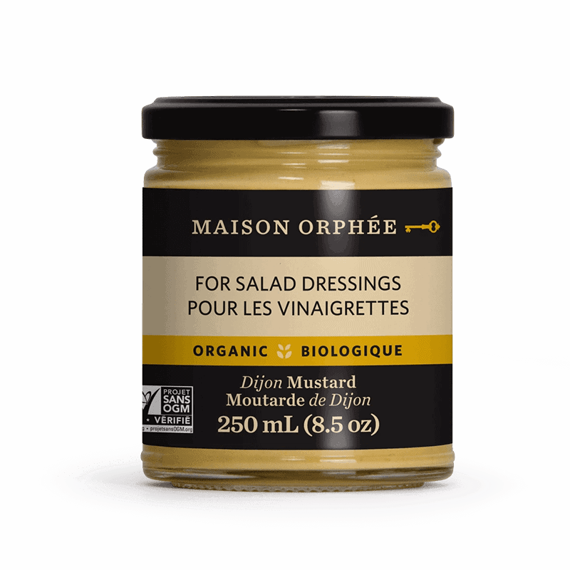 MOUTARDE DE DIJON BIO||Dijon Mustard - Salad Dressings - Organic