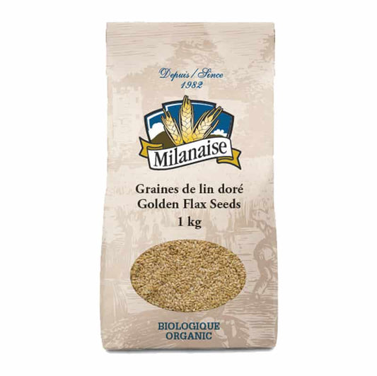 Graines de Lin Doré Biologiques||Golden Flax seeds - Organic