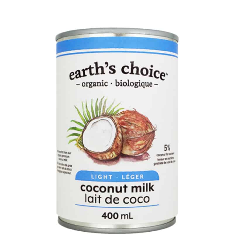 Coconut milk -  Light (5%) Organic