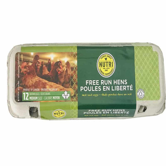 Oeufs de poule en liberté Calibre moyen||Eggs - Free Run Hens
