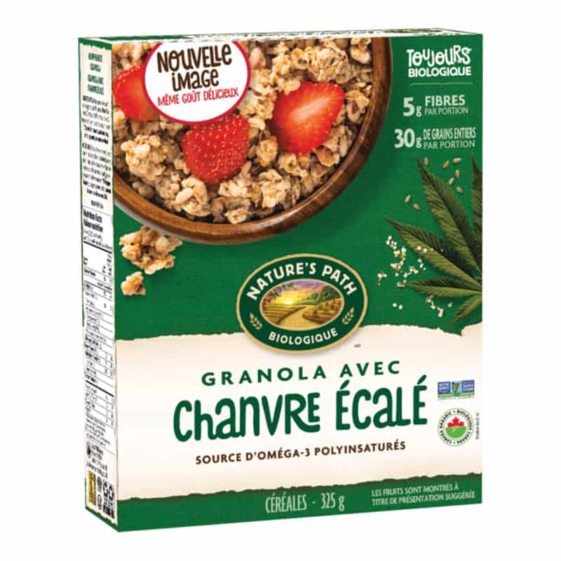 Granola avec Chanvre Écalé Bio||Hemp Hearts Organic Granola
