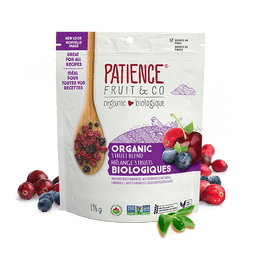 patience fruit & co biologique source fibres mélange 3 fruits biologiques sans ogm 196 g