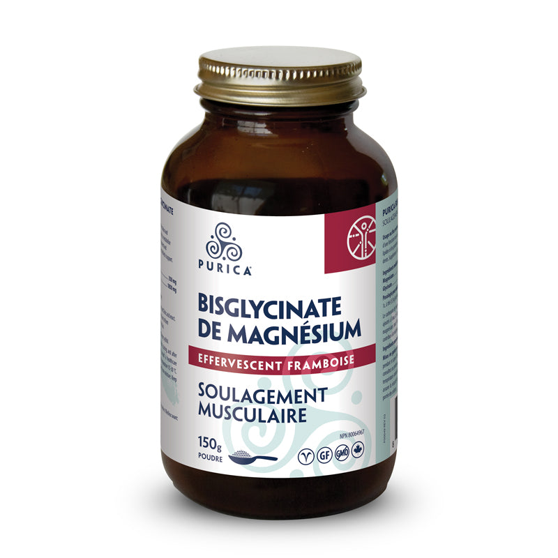 Magnesium Effervescent Glycine Framboise||Magnesium bisglycinate - Effervescent raspberry