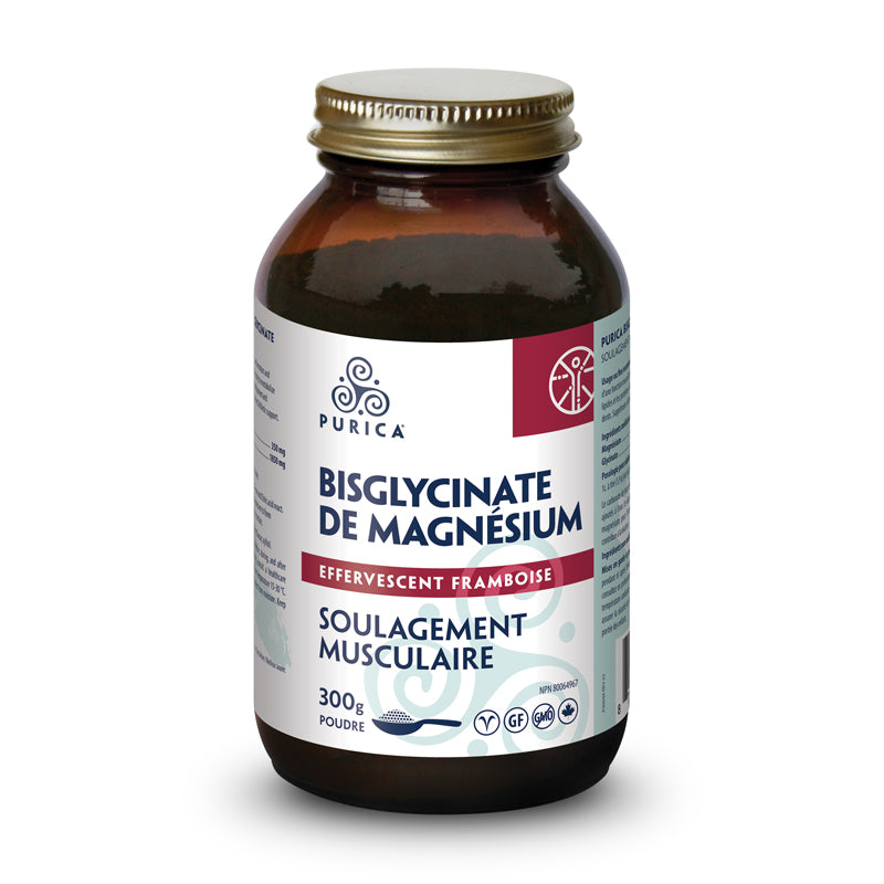 Magnesium Effervescent Glycine Framboise