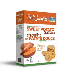Sweet potato crackers