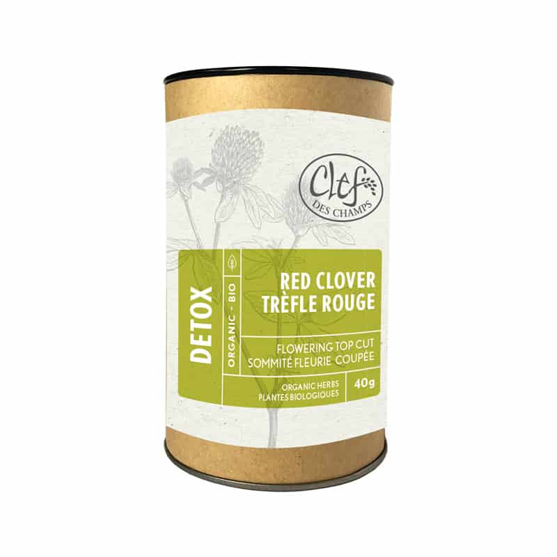 Organic red clover herbal tea