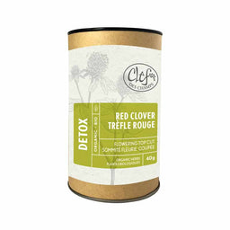 Organic red clover herbal tea