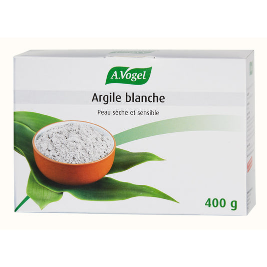 A. Vogel argile blanche peau sèche et sensible 400 g