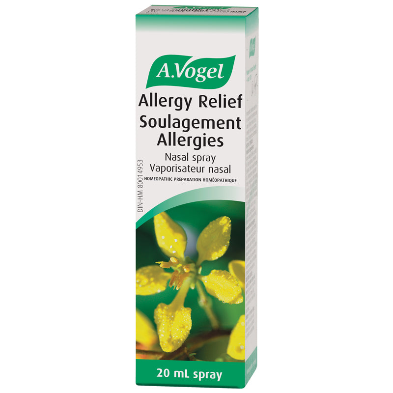 A. Vogel soulagement allergies vaporisateur nasal préparation homéopathique 20 ml