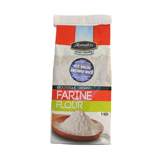 Organic brown rice flour