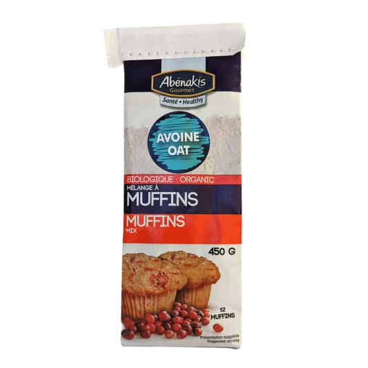 Mélange à Muffins Avoine Biologique||Organic Oat Muffins Mix