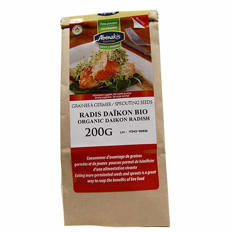 Daikon Radish organic - Sprouting seeds