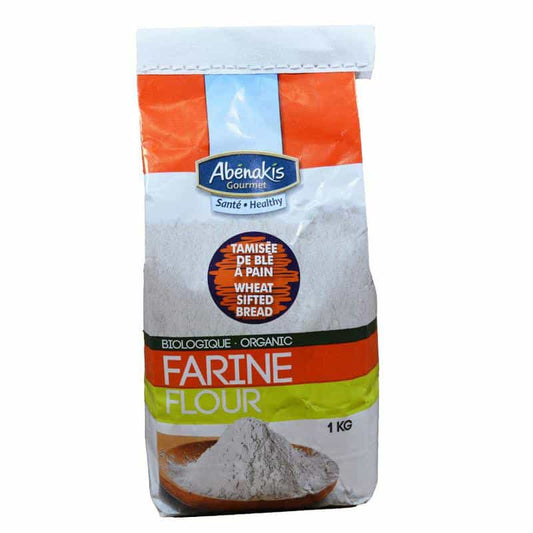 Farine tamisée de Blé à Pain biologique||Wheat sifted bread flour organic
