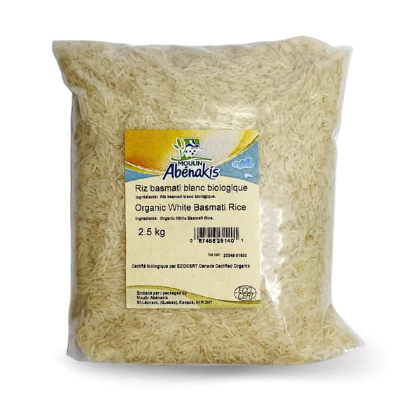 Riz long Basmati blanc sac 25 kg IN Eco Basics