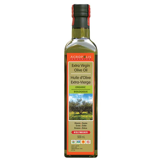Acropolis organics huile d'olive extra vierge biologique