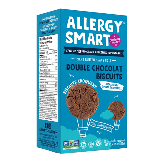 Allergy Smart Biscuits Double Chocolat Sans Allergènes
