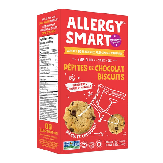 Allergy Smart Biscuits aux pépites de chocolat Sans Allergènes