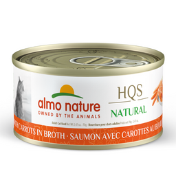 HQS Natural Salmon with carrots in broth