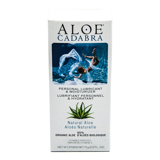 Aloe Cadabra Lubrifiant Personnel et Hydratant Aloès naturelle Biologique Sans parfum