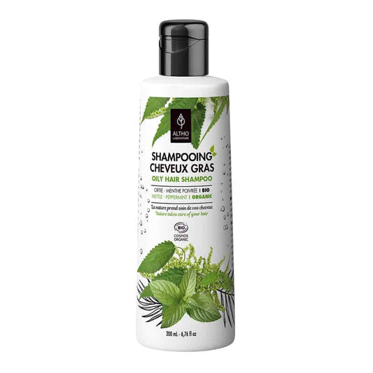 Shampooing Cheveux Gras Ortie Menthe Poivrée Bio||Oily Hair Shampoo Organic Peppermint And Nettle