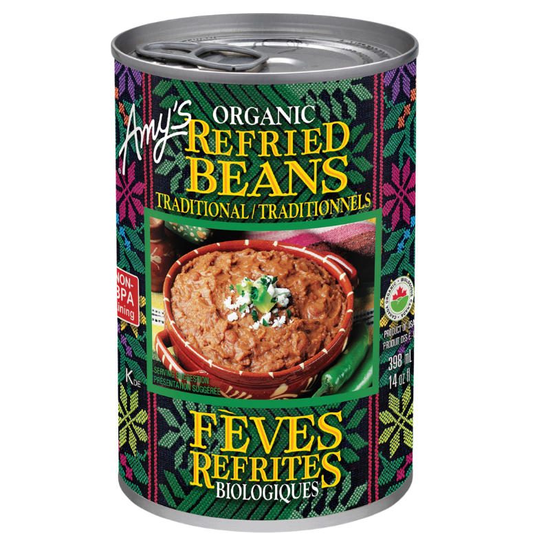 Haricots Refrits Traditionnels Bio||Traditional Refried Beans Organic