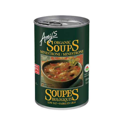 Soupe Minestrone bio Faible en gras||Minestrone organic soup Low fat
