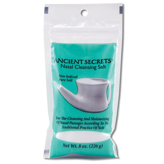 Ancient Secrets Sel De Nettoyage Nasal Sac pur non iodé Nettoyage Hydratation
