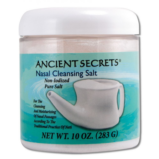 Ancient Secrets Sel De Nettoyage Nasal En Pot  Pur non iodé Nettoyage et hydratation