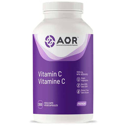 AOR Vitamine C 1000 mg végétalien sans ogm sans gluten 300 végécapsules