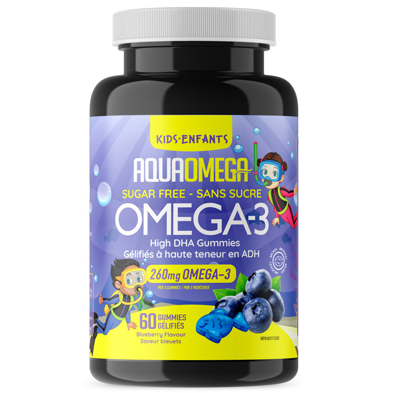 Omega-3 High DHA Kids Blueberry