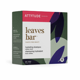 Leaves Bar Shampoing Hydratant Musc Herbal||Leaves Bar Moisturizing Shampoo Herbal Musk
