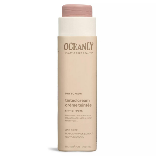 Oceanly Crème Teintée FPS 15 Solide avec Oxyde de Zinc||Oceanly Solid SPF 15 Tinted Cream with Zinc Oxide