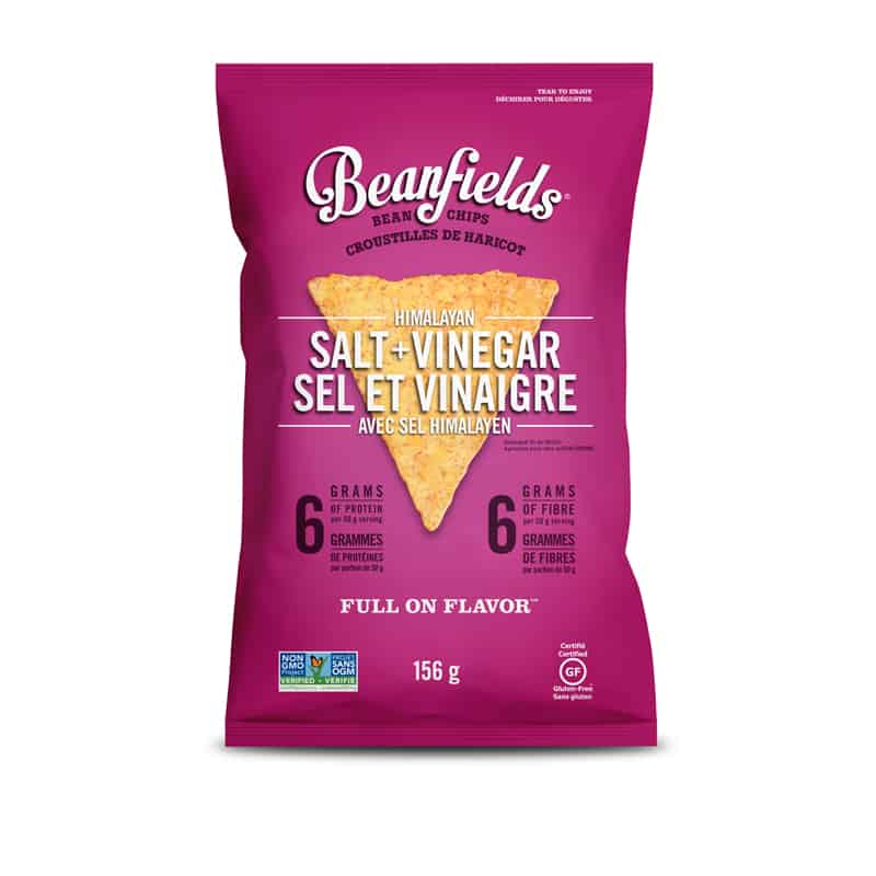 Croustilles de haricots Sel et vinaigre||Salt and vinegar bean chips