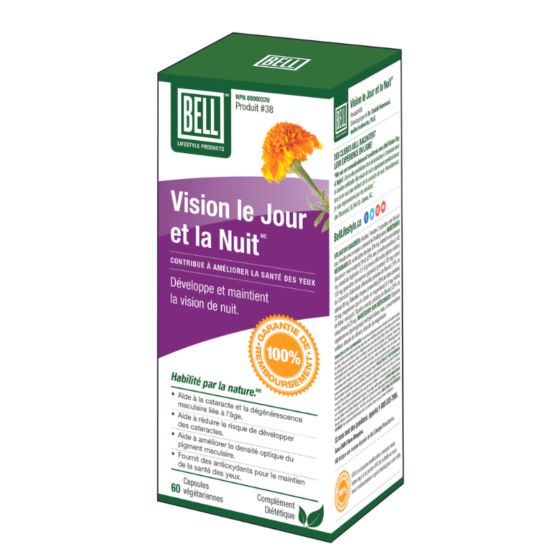 Bell Vision Jour et Nuit #38 Santé des yeux Vision nocturne Cataractes dégénérescence maculaire 