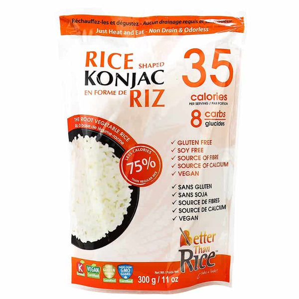 Qu'est-ce qui rend notre riz Konjac à faible teneur en glucides si