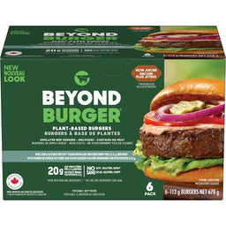 beyond meat beyond burger à base de plante plant based 20 g de proteines 678 g 6 113 g